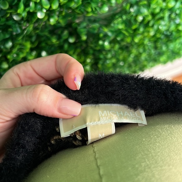 Michael Kors Leopard Pattern Sweater - Picture 5 of 5